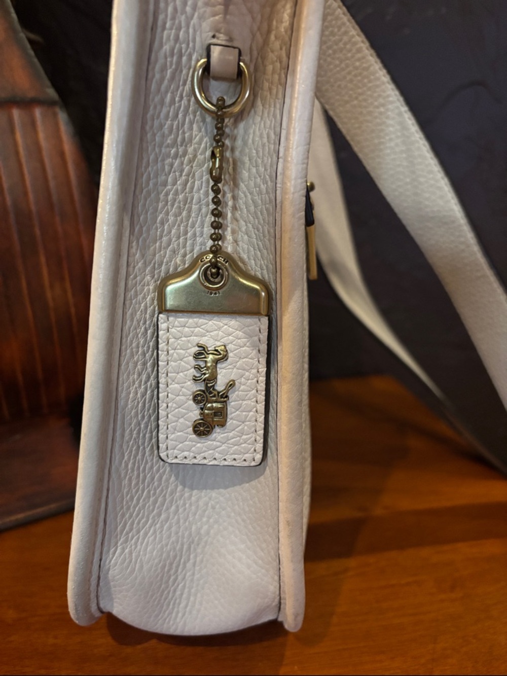 Coach Emery Crossbody with Varsity Stripe - Picture 3 of 9
